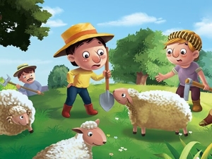 6. Cậu bé chăn cừu và cây đa cổ thụ